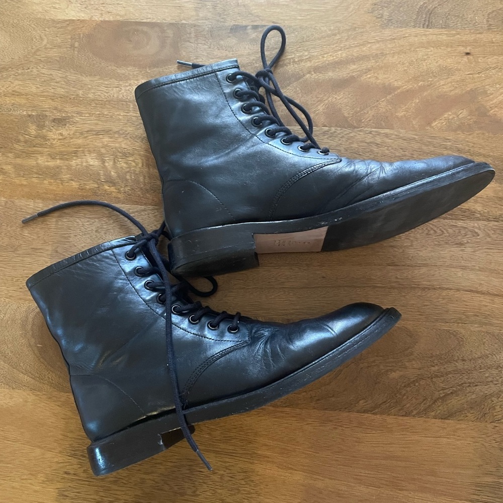 Schutz Lace-Up Ankle Boot